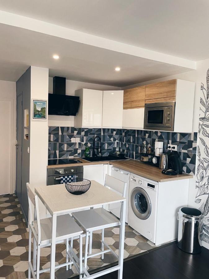 New: Appartement Tout Confort + Parking Gratuit Amiens Exteriör bild